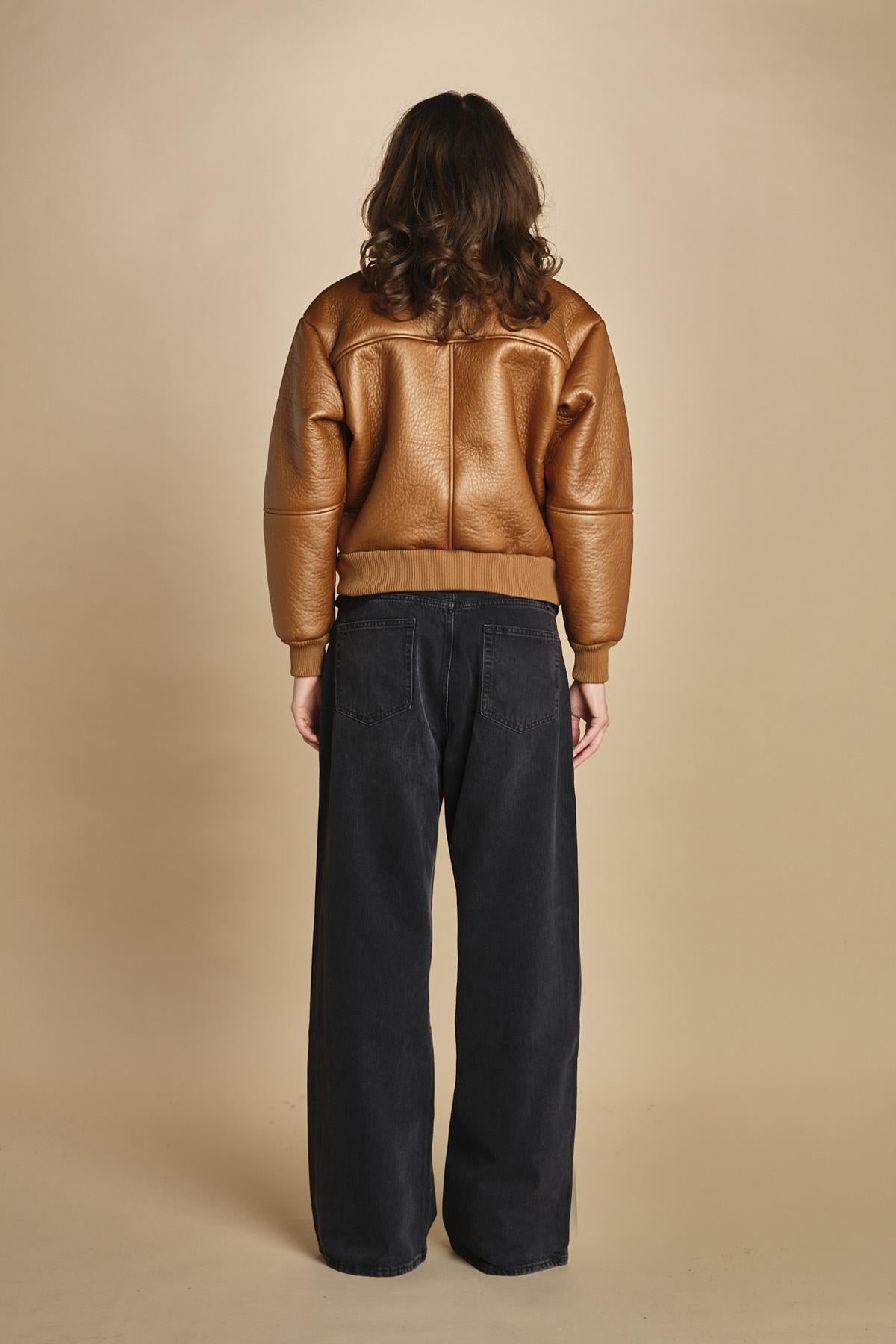 bomber in ecomontone F258007 370 CAMEL alpha 