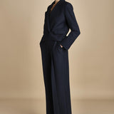 giacca cropped MASE F25-043 013 MIDNIGHT BLUE oscar 