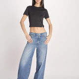 t-shirt costine PARGA 026TS614RM NERO woc 