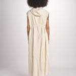 gilet lungo con cappuccio MATURIN 1195 CANVAS studio nicholson 
