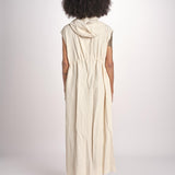 gilet lungo con cappuccio MATURIN 1195 CANVAS studio nicholson 