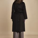 cappotto vestaglia double collo grande CARRIE ROSE  IO111048 BR291 ivy oak 