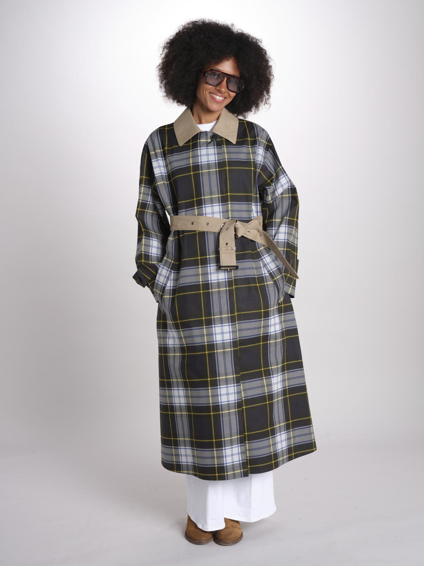 impermeabile scozzese LM-1190 ACJ04 NAVY mackintosh 