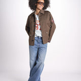 giacca sahariana WWOW01723 MOSS 311 zadig & voltaire 