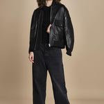polo a costine CADEE KNIT BLOUSE BLACK herskind 