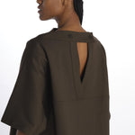 Maglia scollo v dietro HESSE1390 MOSS studio nicholson 