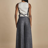 ORIANA pantalone over con nervature ORIANA 540932 15 quelledue 
