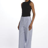 Pantaloni righine con tasche JK PANT WHITEBLUE jejia 