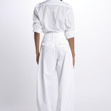 Pantalone BILLIE pinces over BILLIE 3111 WHITE the latest 