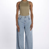 Pantalone in denim VEGA 2515181061600 038BLU weekend maxmara 