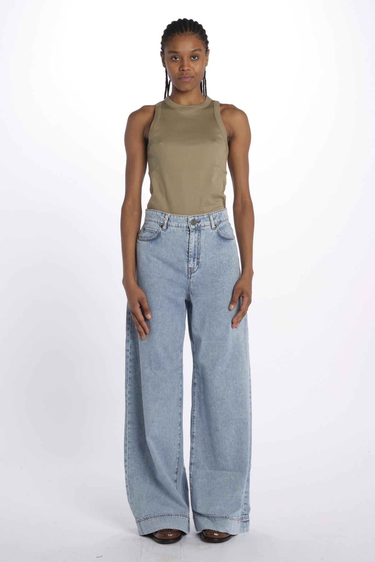 Pantalone in denim VEGA 2515181061600 038BLU weekend maxmara 