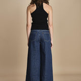 96% COTONE 4% ELASTAN SERENA XJBO1 DENIM BLUE COMFORT ps don't forget me 