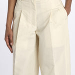 Pantalone HIGH WAIST pences con risvolto 51279LCO GARDENIA phillip lim 