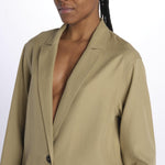 Blazer 1 bottone fluido 5264 29011 700 pomandère 