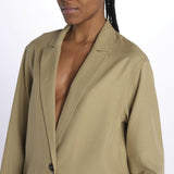 Blazer 1 bottone fluido 5264 29011 700 pomandère 