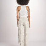 pantalone gessato 0142 22042 NATURALE aspesi 