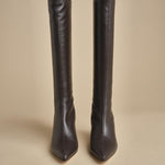stivale alto liscio PETRA CALF F870SSN CHC studio AMELIA 