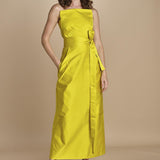 DOU abito lungo in raso DOU LEMON sofie d'hoore 