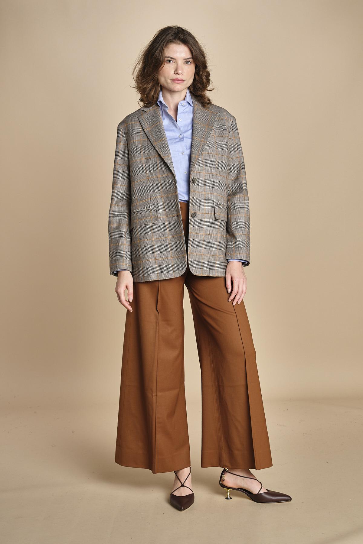 giacca due bottoni in galles BECKY 3308710911 26 quelledue 