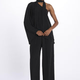 Camicia mono spalla 41106-412 NERO federica tosi 
