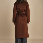 cappotto vestaglia double CELIA IO111046 BR248 ivy oak 