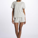 Shorts spugna righine SAFE SHORTS BIANCO howlin' 