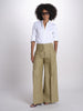 pantalone largo con nervature