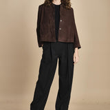 top in maglia plisse SERRES NOIR ba&sh 