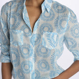Camicia FLEUR SX7522 418J terre rouge 