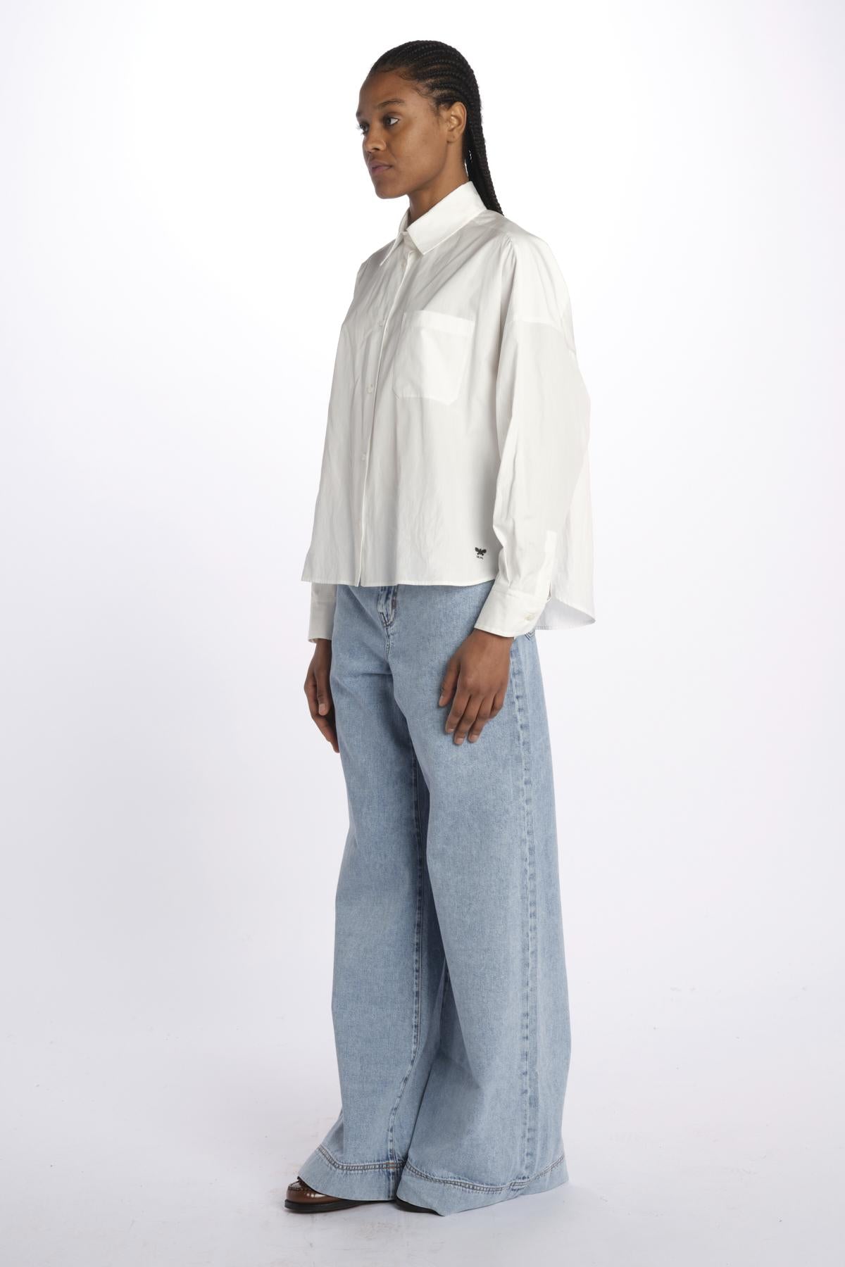 Camicia AUREO 2515111071600 001BIANCO weekend maxmara 