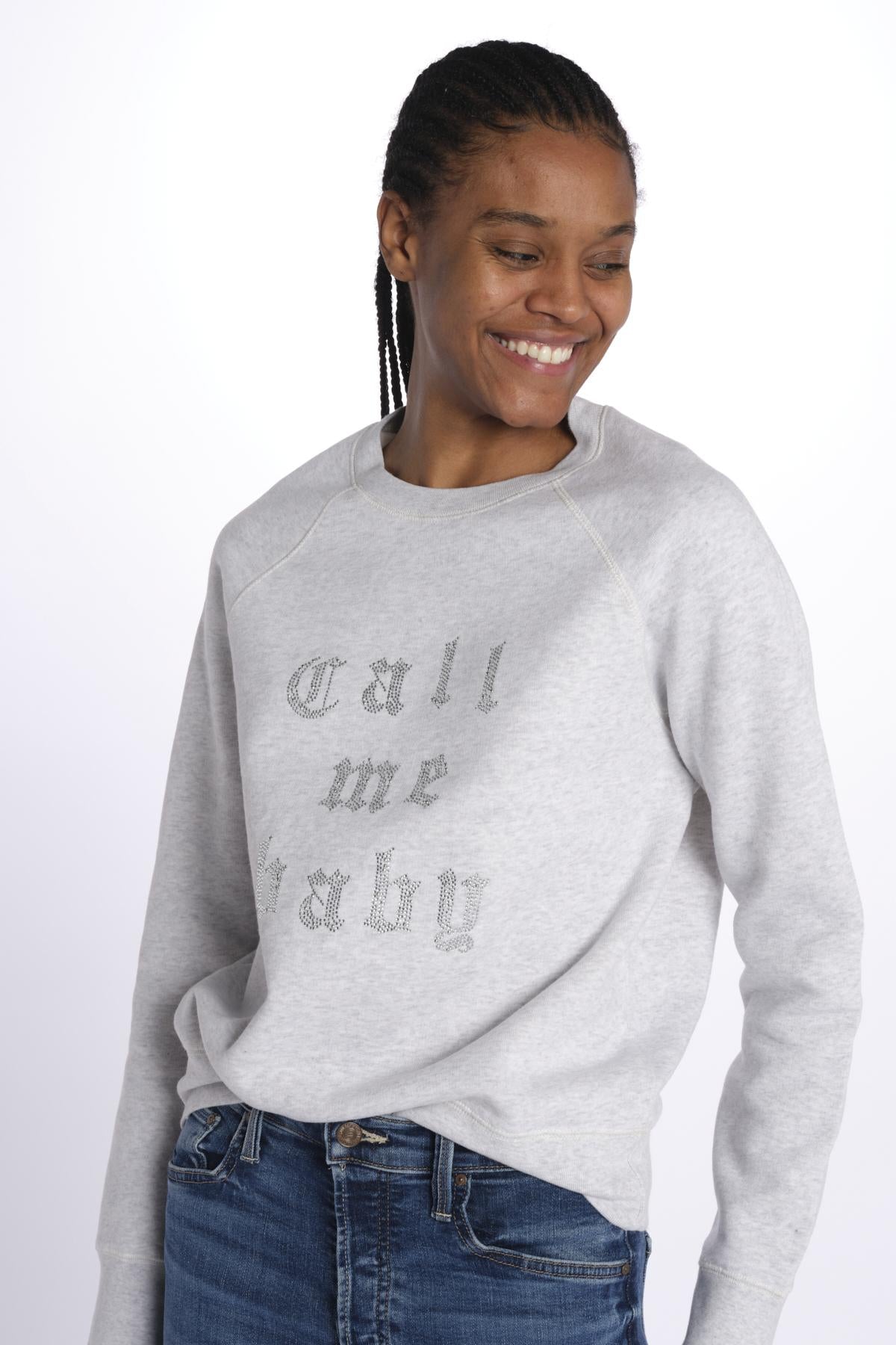 Upper mo call me baby strass JWSS01653 GRISCHINE zadig & voltaire 