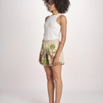 short con giraffe BE24865 BEIGE benaras soleil 