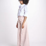 pantalone over in cotone pesante ORIANNA ORNO9 ANTICO nine in the morning 