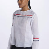  TPXSWHC10000V0737SC OPTICAL WHITE jupe by jackie 