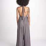 tuta con treccia ESTIA TONE GREY christianzen 