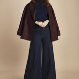 pantalone palazzo TLWC3101W0206ABTPB NIGHT BLUE T0457 the latest 