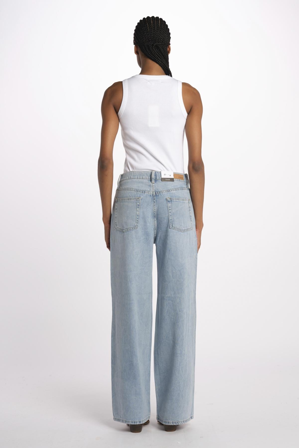 FLORA denim large fl 18 l by fam. FLORA BLUE fam 
