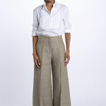 Pantalone ORIANA cropped nervature ORIANA540503 26 quelledue 