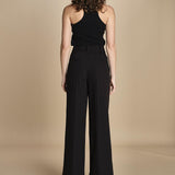pantalone smoking PEONY ROSE IO1100X5121 BK999 ivy oak 