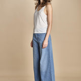 cannottiera americana SARCY BLANC ba&sh 