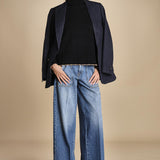 maglia dolcevita over SAMANTHA NERO CAMMELLO tenne' 