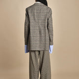BIRKIN blazer e bottoni in galles MJD514_A26245 COTTON CHECK jejia 