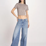 t-shirt costine m/c PARGA 026TS614RM FUMO woc 