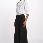 Pantalone ORIANA cropped nervature ORIANA540503 3 quelledue 