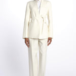 Blazer senza revere 142504 IVORY lvir 