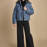 piumino in nylon WESTERN BUBBLE 003MD 0000 levi's 