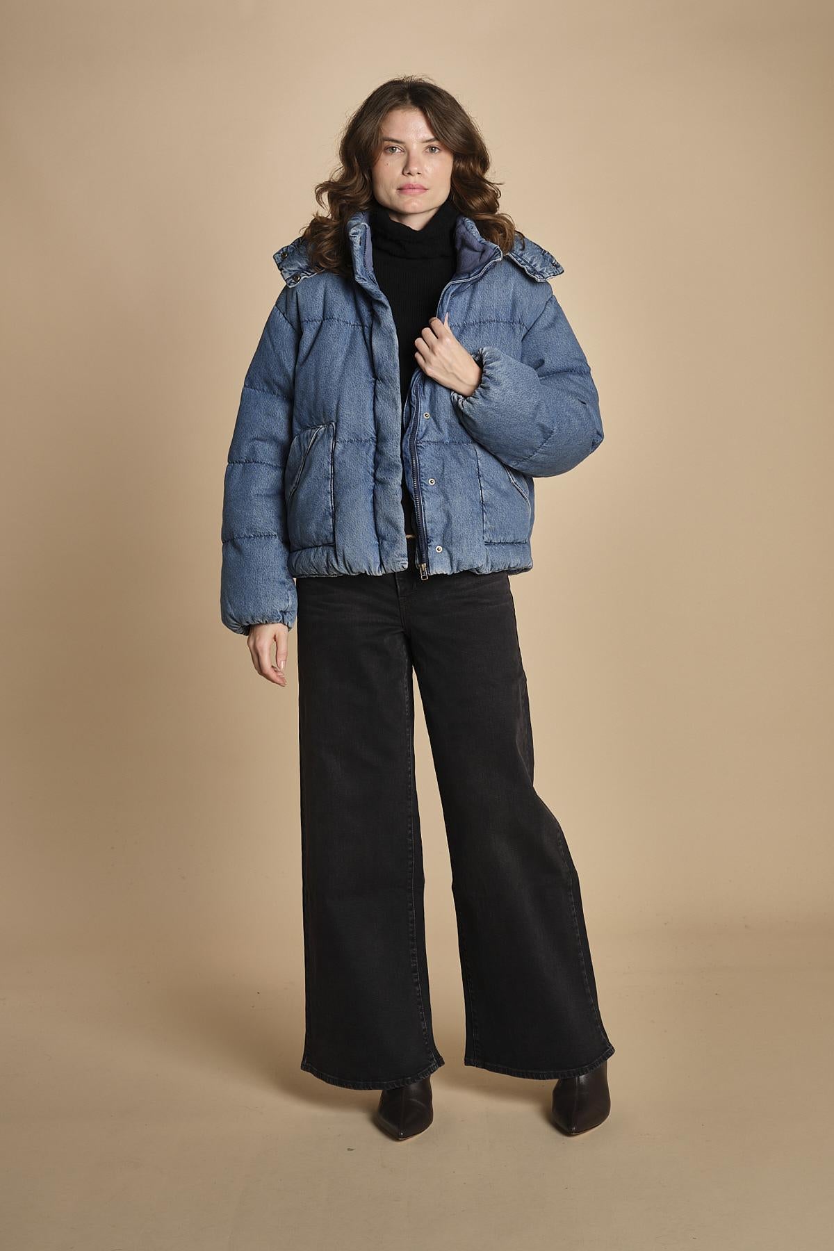 piumino in nylon WESTERN BUBBLE 003MD 0000 levi's 