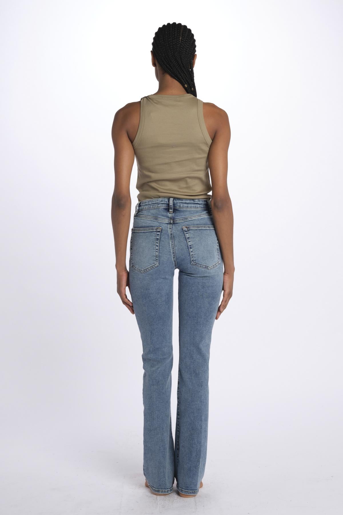 Denim LE MINI BOOT skinny LMB814 ROWLEY frame 