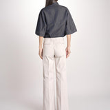 pantalone diritto in cotone MELODY L 684 54 85 PABBLE quelledue 