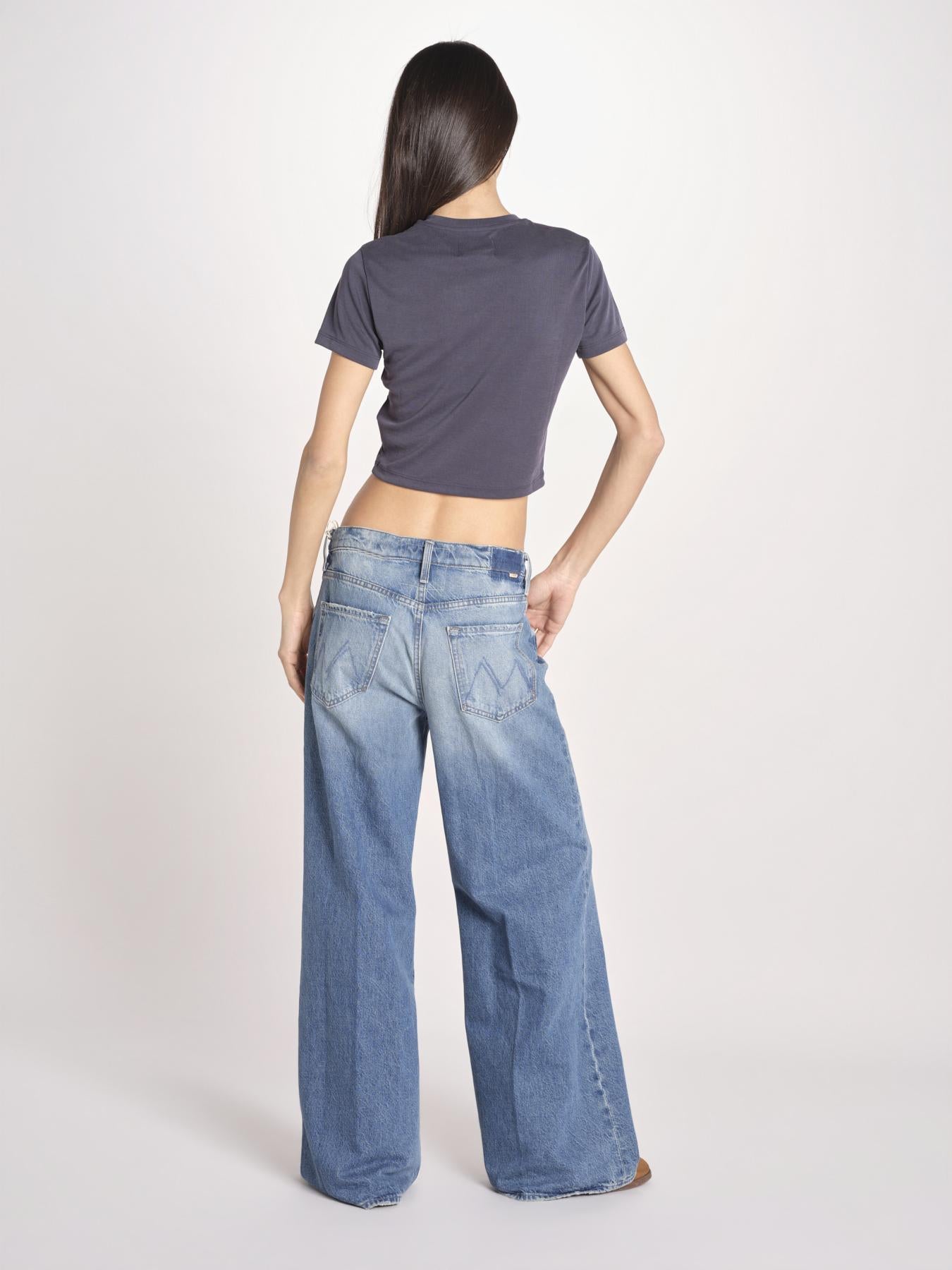 t-shirt costine m/c PARGA 026TS614RM BLU woc 